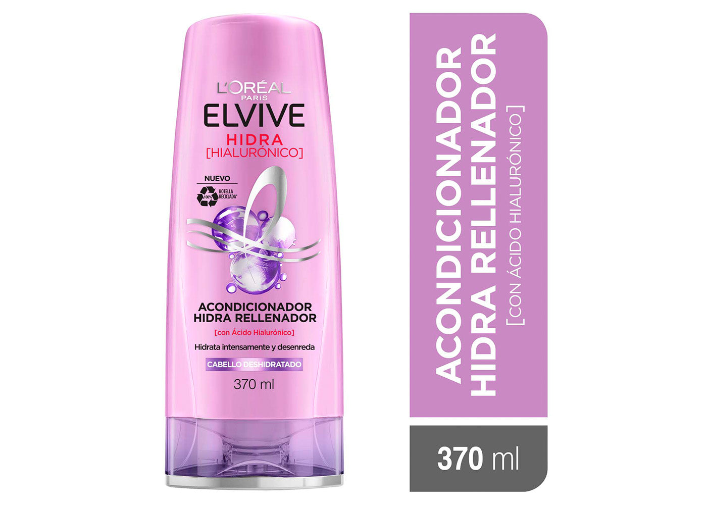 L'Oréal Paris Acondicionador Hidra Hialurónico Elvive 370 ml